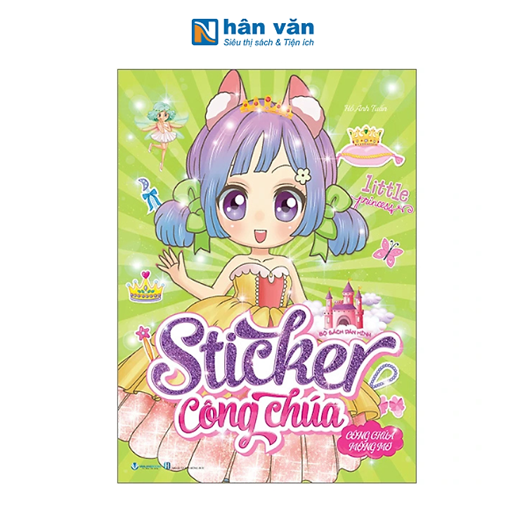 Bộ Sách Dán Hình – Sticker Công Chúa Mộng Mơ