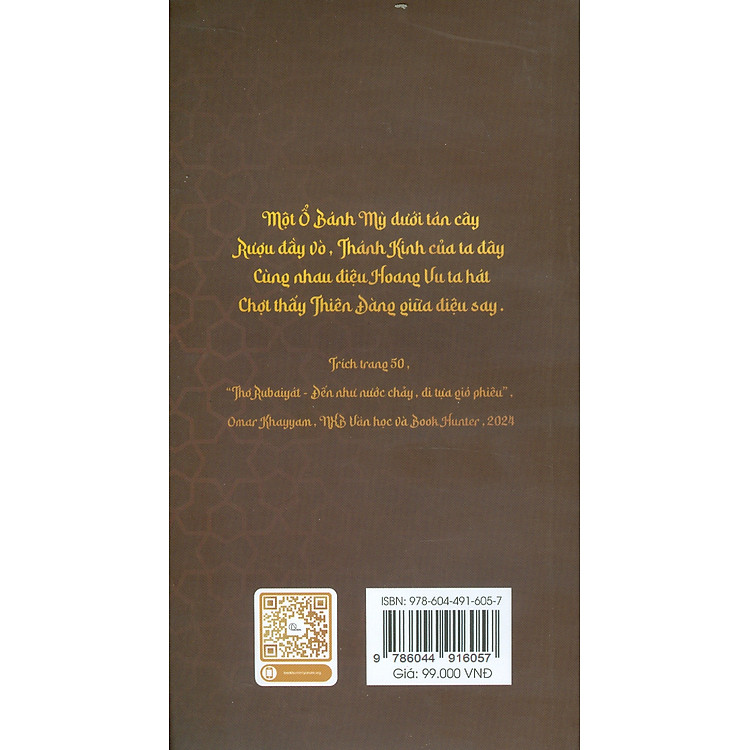 Đến Như Nước Chảy, Đi Tựa Gió Phiêu - Thơ Rubáiyát - Omar Khayyám - Ảnh 2