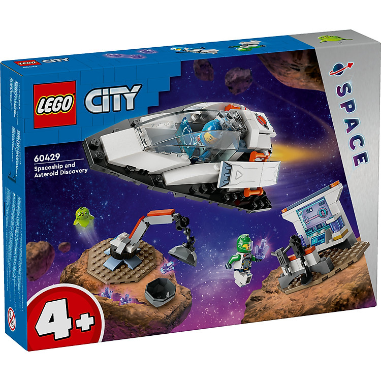 LEGO CITY 60429 Tàu Vũ Trụ Khám Phá Chính hãng Giá rẻ - Hình ảnh 2