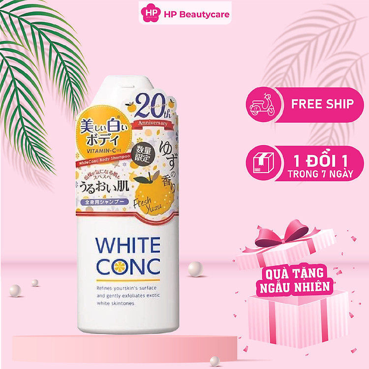 Sữa Tắm Dưỡng Trắng Da Toàn Thân Hương Yuzu White Conc (360 mL)