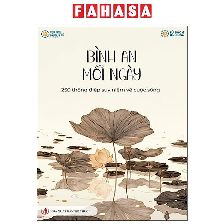 Sách - Bình An Mỗi Ngày - 250 Thông Điệp Suy Niệm Về Cuộc Sống