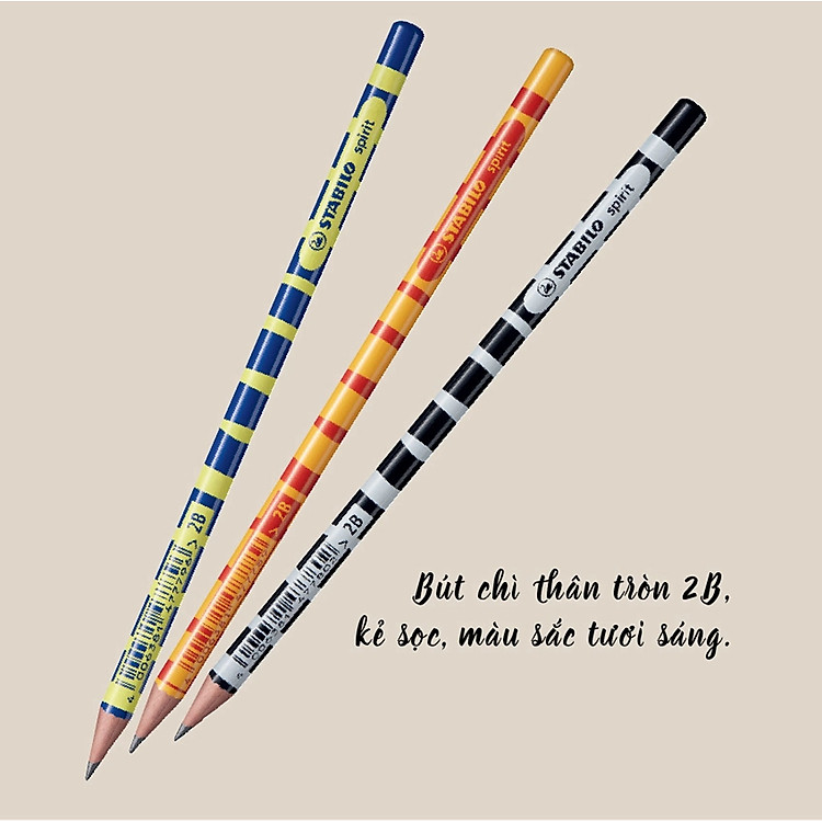 Hộp 12 Bút Chì Gỗ STABILO Spirit - Ảnh 3