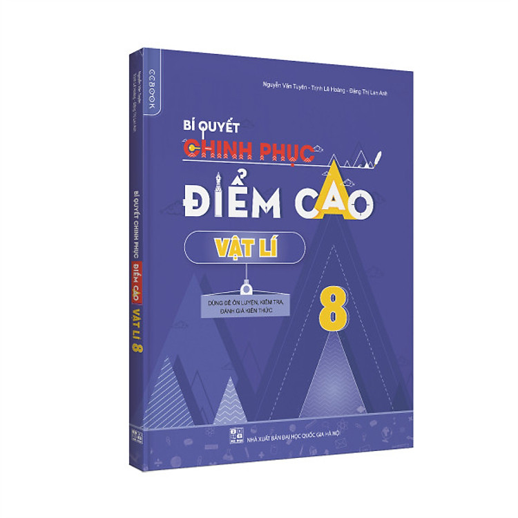 Sách Bí quyết chinh phục điểm cao Vật lí 8