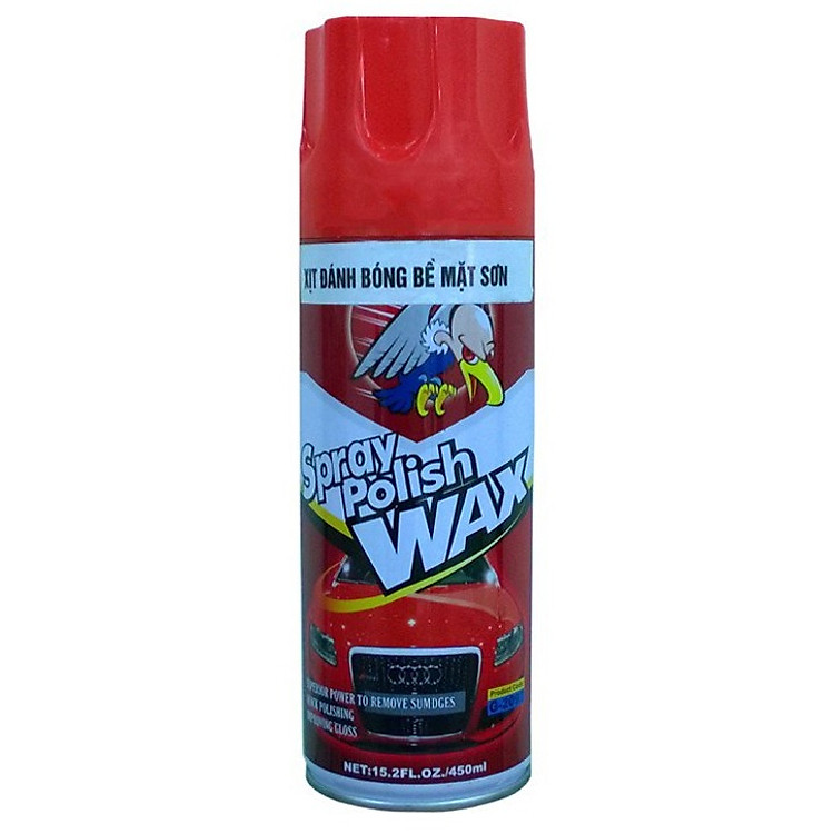 Chai xịt đánh bóng và bảo dưỡng bề mặt sơn xe cao cấp cho xe hơi