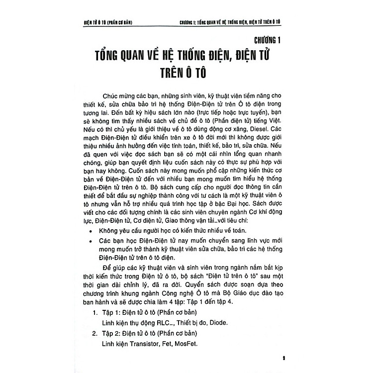 Điện Tử Ô Tô (Phần Cơ Bản) - Ảnh 2