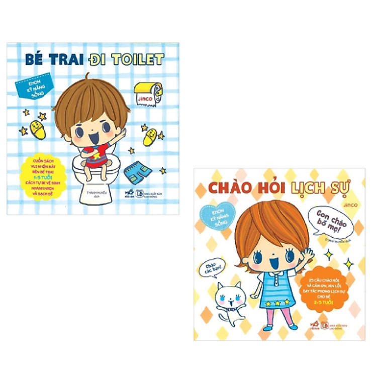 Bé Trai Đi Toilet