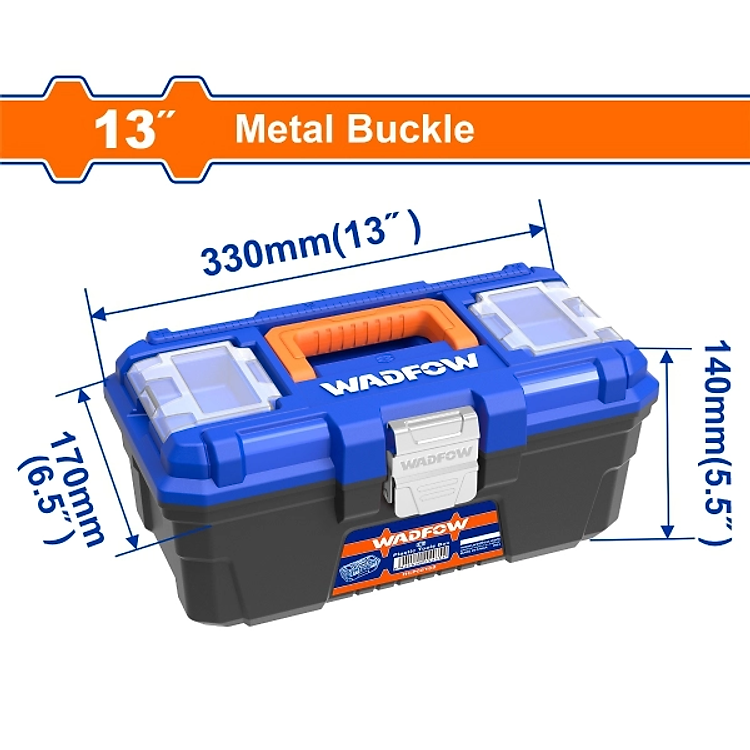HỘP NHỰA ĐỰNG DỤNG CỤ (KHÓA KIM LOẠI) WADFOW - HÀNG CHÍNH HÃNG