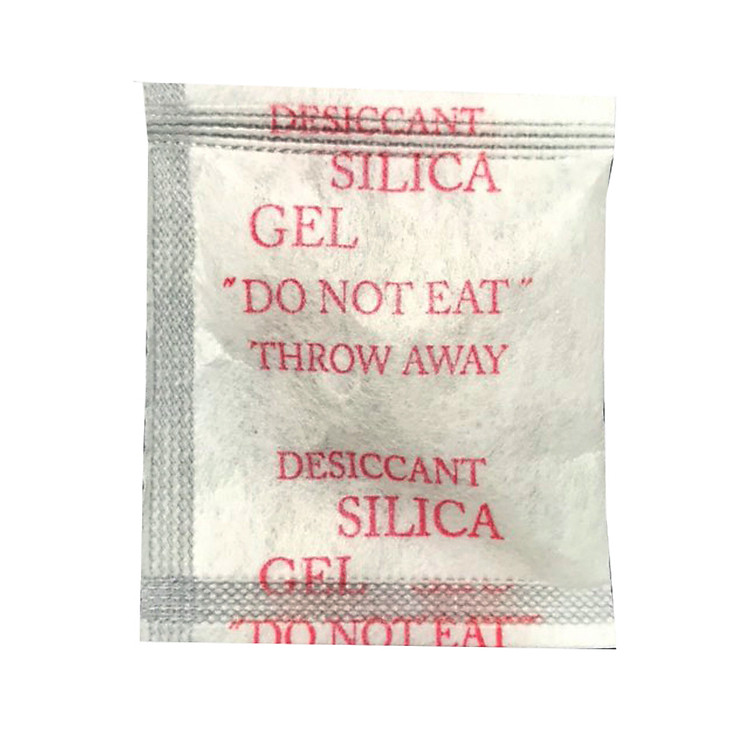Túi hút ẩm Secco silica gel 2gr – 1kg (500 túi) - Chính hãng - Vải trắng - Chữ to đỏ 2 mặt.