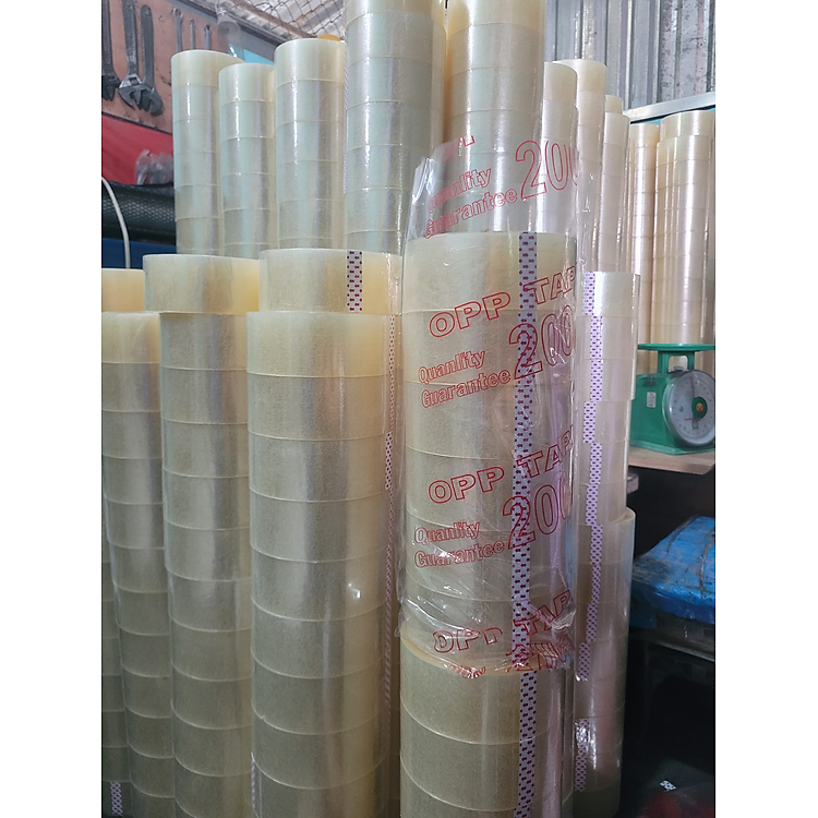 Băng Keo Trong Hoàn Cầu (6 cuộn) 4.8cm 100ya 50mic - Ảnh 2
