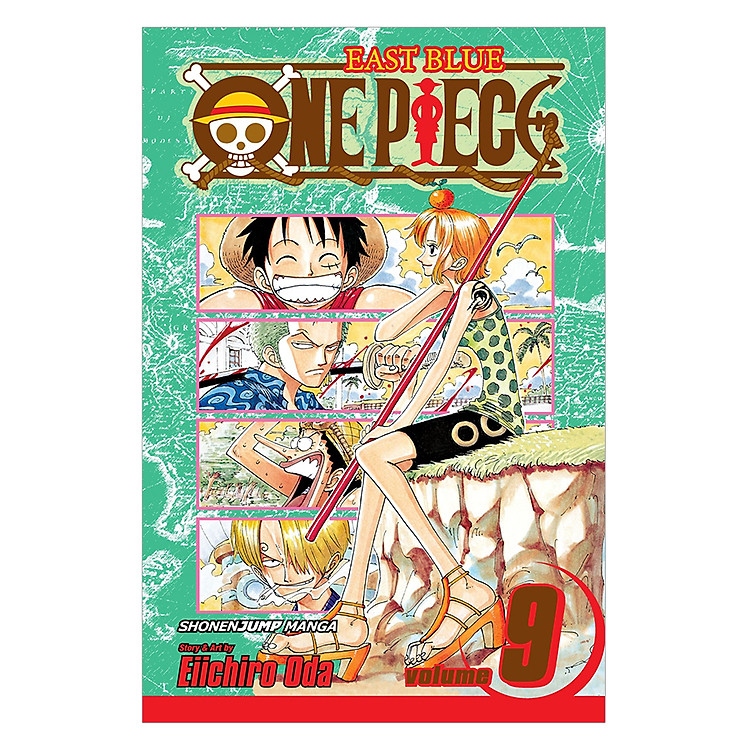 Sách One Piece 09 - Tiếng Anh