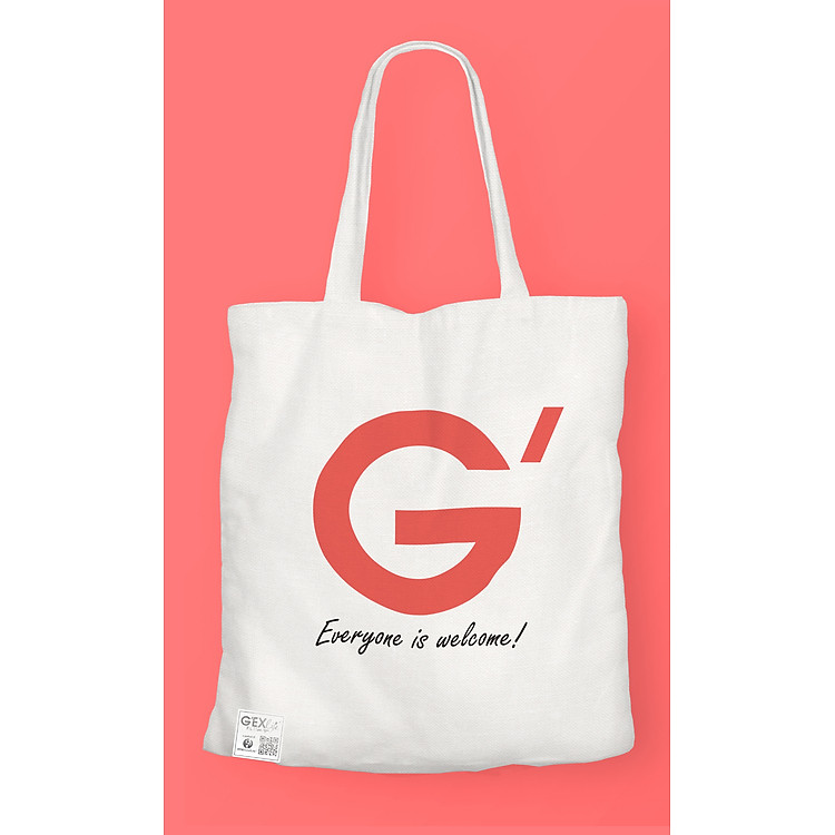 Túi Tote G'EXlife Cao Cấp vải canvas Phong Cách Tiện Lợi