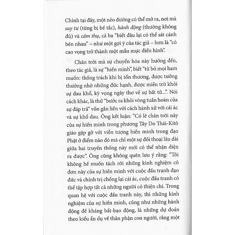 Cái Ác - Một Thách Thức Đối Với Tiết Học Và Thần Học - Ảnh 6