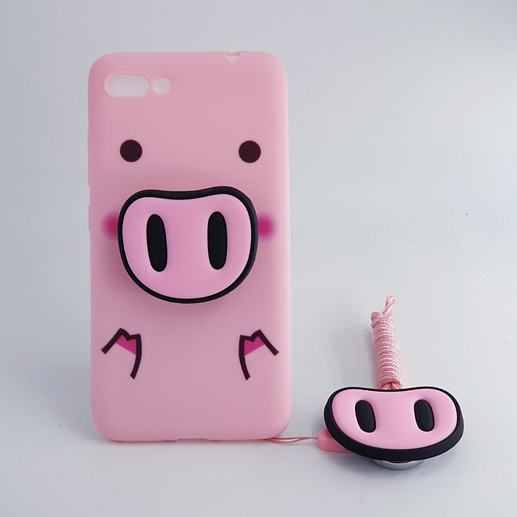 Ốp lưng hình mũi heo dành cho Asus Zenfone 4 Max 5.2 (ZC520KL), Asus Zenfone 4 Max Pro (ZC554KL)