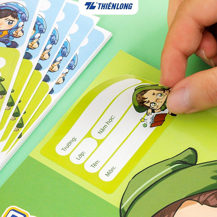 Nhãn Vở Thiên Long - NBL-006/AK - Ảnh 2