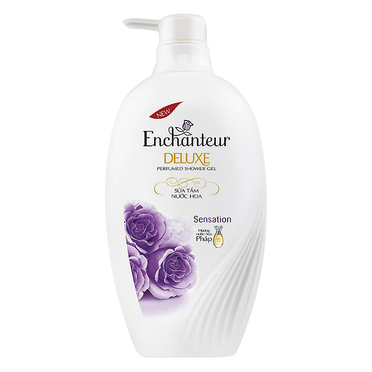 Sữa Tắm Hương Nước Hoa Enchanteur Sensation (650g) - Tặng Nước Hoa Sensation (15ml)