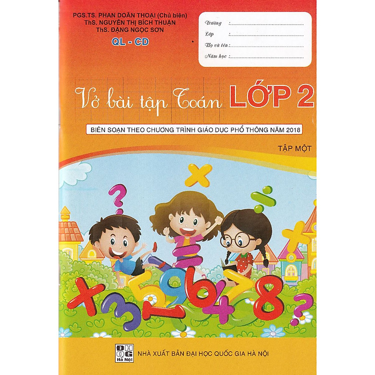 Sách - Vở bài tập toán lớp 2 tập 1 - Cánh Diều (Biên soạn theo CT GDPT 2018)