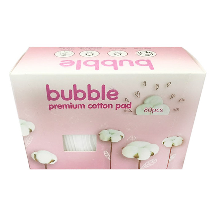 Bông tẩy trang cao cấp Bubble 80M - B02