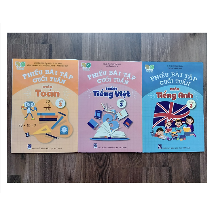 Combo Phiếu bài tập cuối tuần môn Toán - Tiếng Việt - Tiếng Anh lớp 2 (Kết nối tri thức) - Ảnh 2