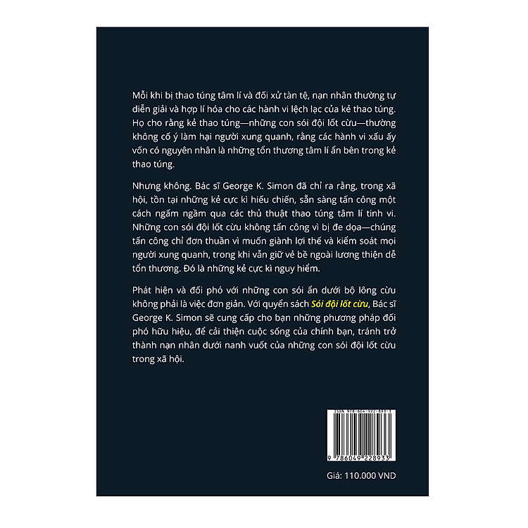 S&oacute;i Đội Lốt Cừu - Kẻ Hiếu Chiến Ngầm v&agrave; C&aacute;c Thủ Thuật Thao T&uacute;ng T&acirc;m L&yacute; - Ảnh 3