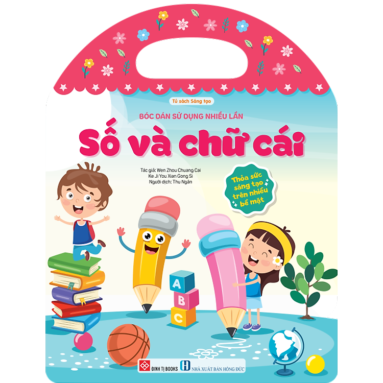 Sách Tủ Sách Sáng Tạo - Bóc Dán Sử Dụng Nhiều Lần