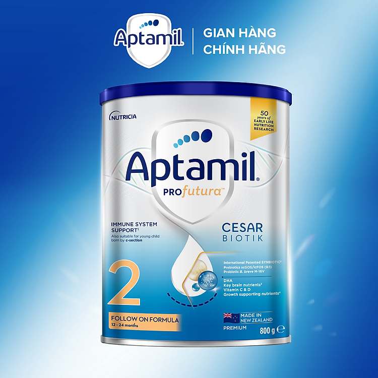 Nơi mua Aptamil Profutura Cesarbiotik 2 800g Chính hãng Tiết kiệm - Hình ảnh 2