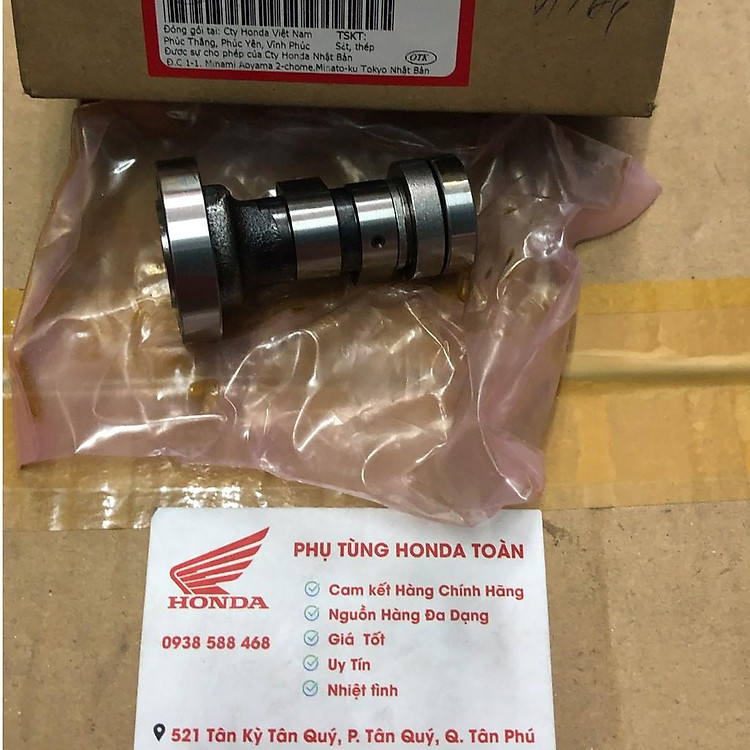 TRỤC CAM DÀNH CHO WAVE, DREAM, FUTURE 1 ZIN CHÍNH HÃNG HONDA