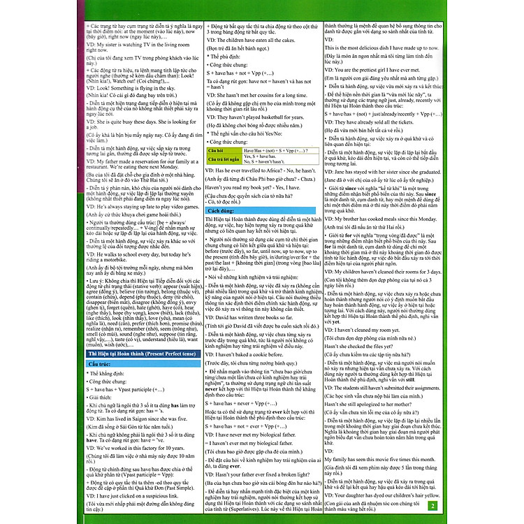 EngLish For Everyone - Các Thì Trong Tiếng Anh - Ảnh 2