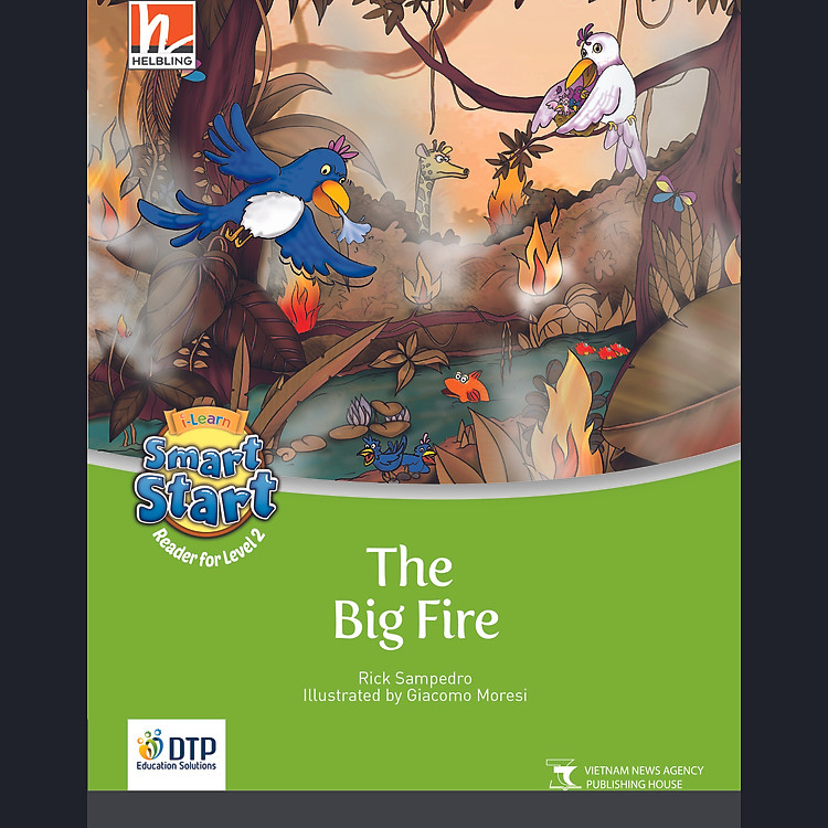 Sách - Dtpbooks - Helbling Young Reader - The Big Fire