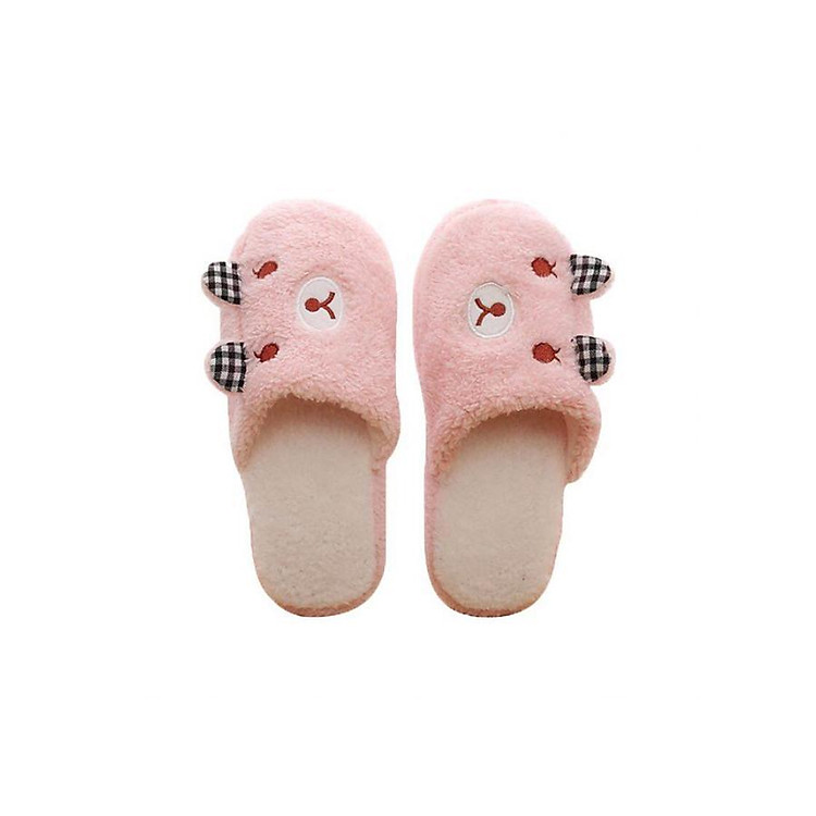 Dép bông đi trong nhà hình gấu ( Free Size)