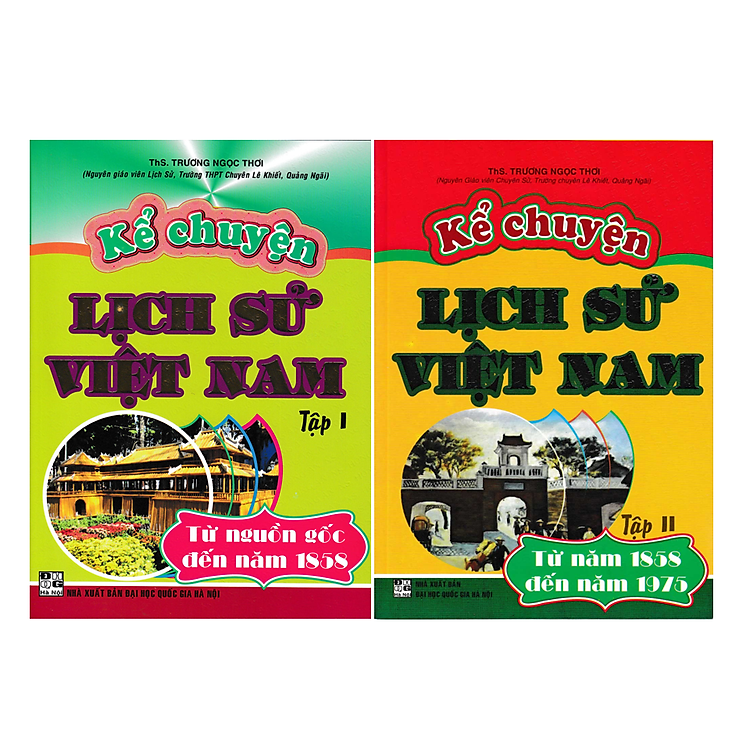 Sách - Combo Kể Chuyện Lịch Sử Việt Nam Tập 1 + 2 (HA)