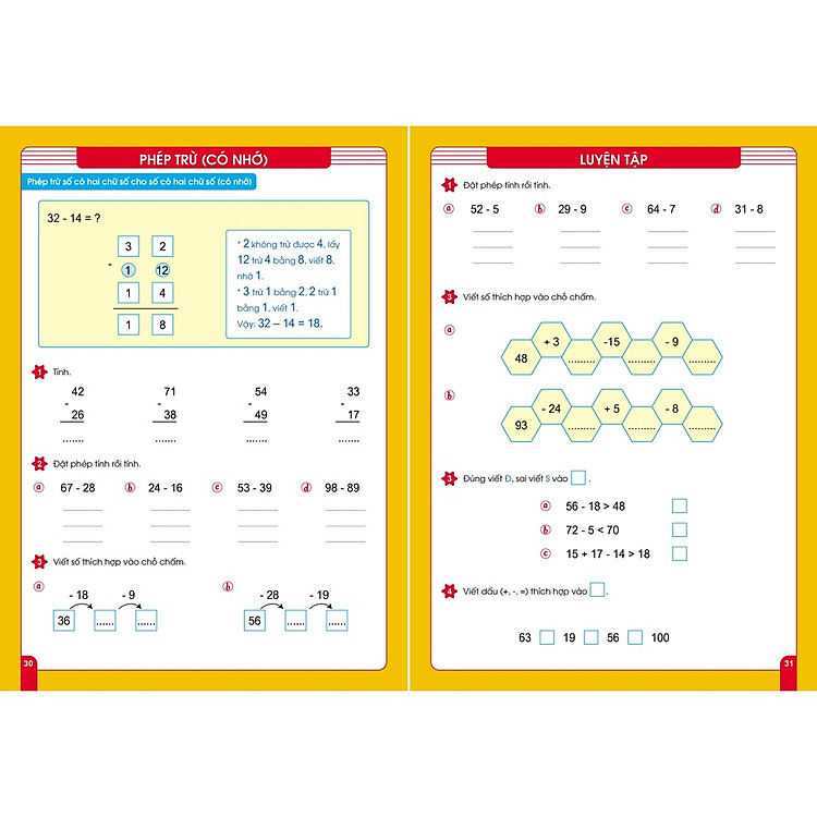 Rèn Kĩ Năng Cộng Trừ Trong Phạm Vi 100 - Ảnh 3