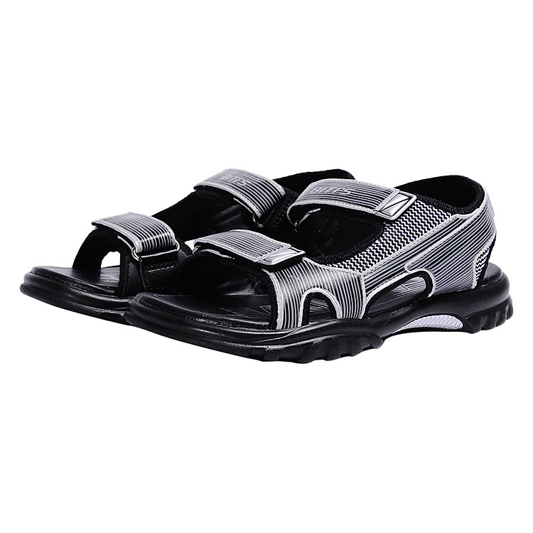 Giày Sandal Si - PU Bé Trai Biti's DPB054800DEN - Đen