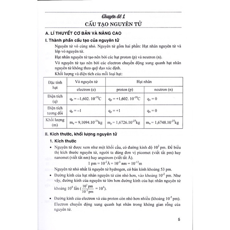 Bồi Dưỡng Học Sinh Giỏi Hóa Học 10 Theo Chuyên Đề (Tái Bản 2023) - Ảnh 3