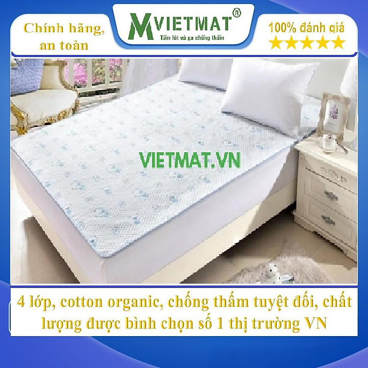 Tấm lót chống thấm cho bé VIETMAT Chính hãng Tiết kiệm