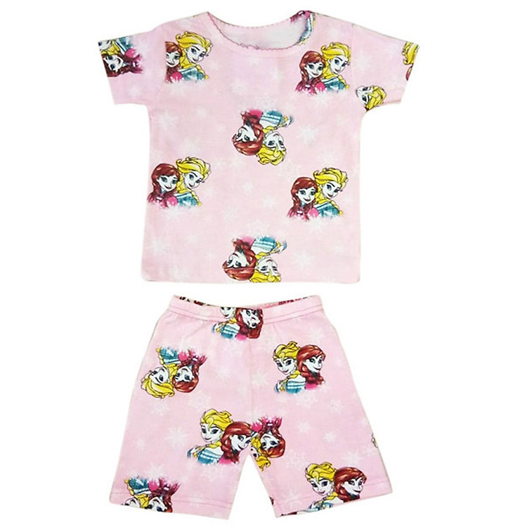 Bộ thun borip Elsa cho bé gái 10-20kg