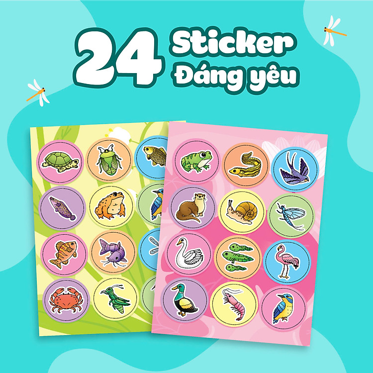 Tô Màu Khám Phá - Hồ Nước Trong Xanh - Ảnh 5