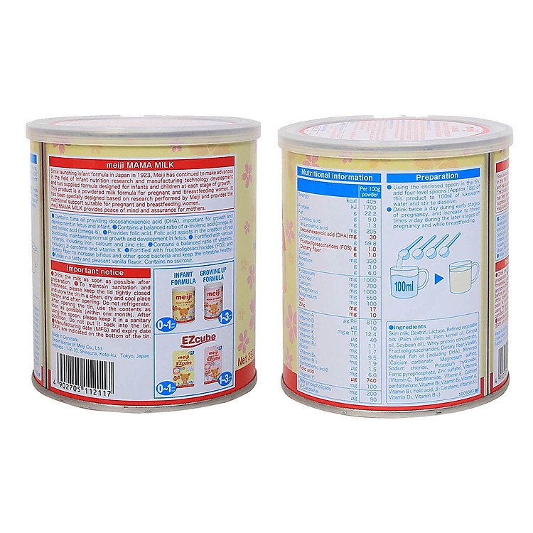 Sữa Bột Meiji Mama Milk 350g Uy tín Tiết kiệm - Hình ảnh 4