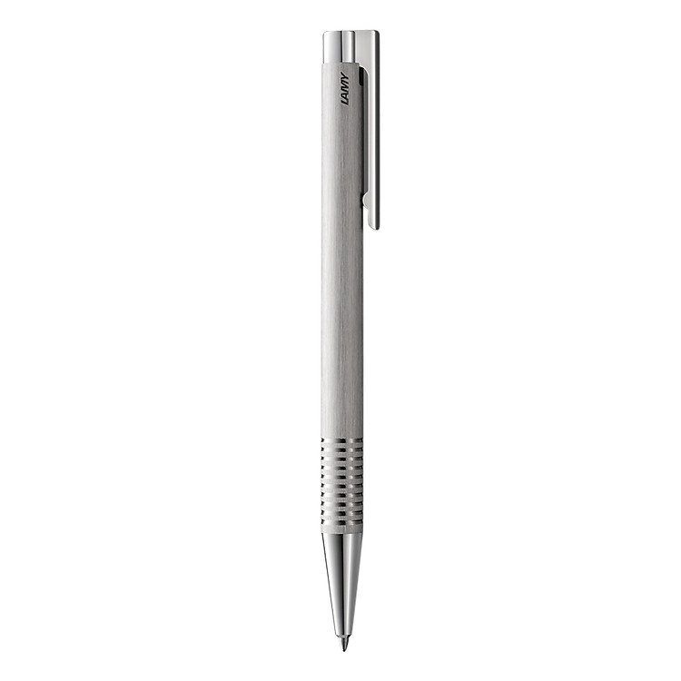 Bút Bi Lamy Logo Brushed Steel 206 - Mực xanh - Ảnh 7