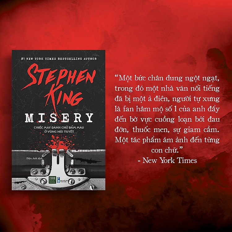 Misery - Chiếc Máy Đánh Chữ Đẫm Máu Ở Vùng Núi Tuyết - Ảnh 4