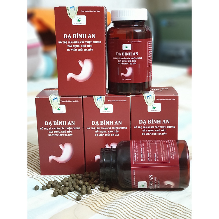 LIỆU TRÌNH 6 HỘP DẠ BÌNH AN - CHO NGƯỜI ĐAU DẠ DÀY, VIÊM LOÉT, TRÀO NGƯỢC DẠ DÀY MÃN TÍNH, LÂU NĂM