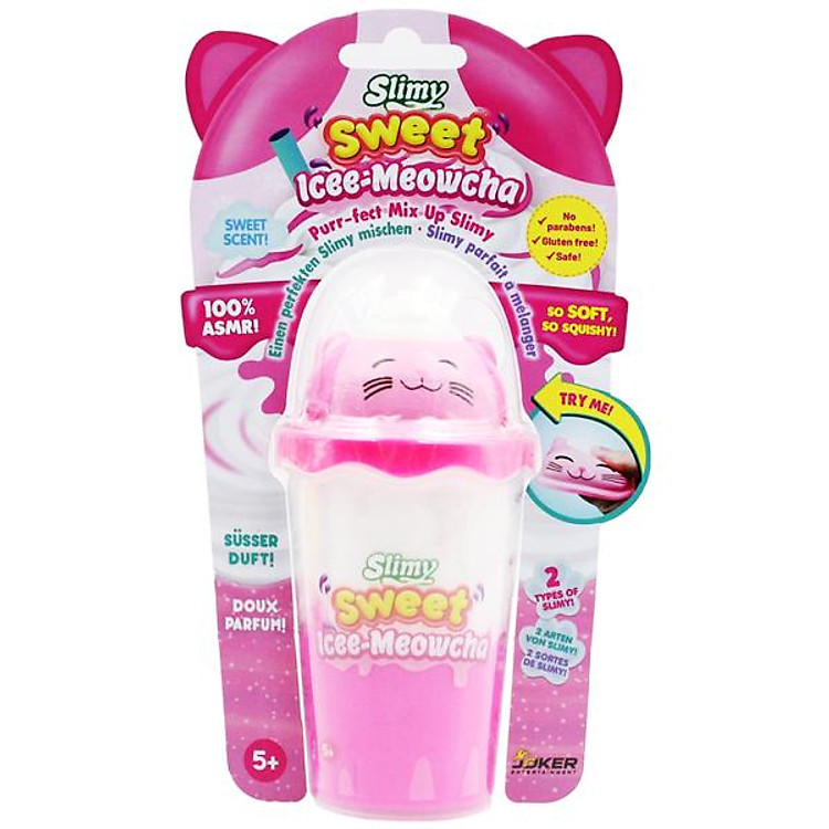 Cà Phê Icee Meowcha Slimy Mèo Hồng Chính hãng Giá rẻ - Hình ảnh 2