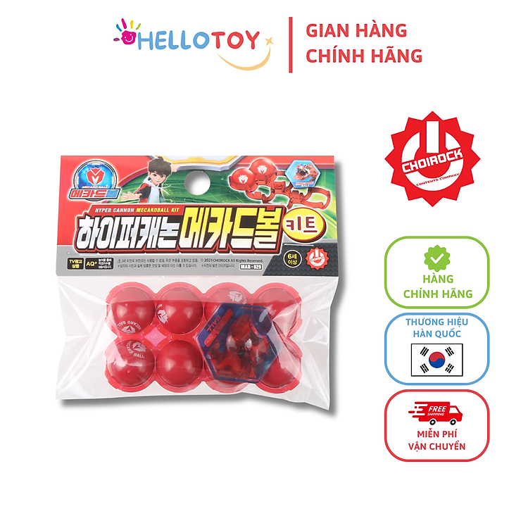 Tham Khảo tại ConCung: MECARD BALL Vỉ bóng Hyper Connon - Nhận ngay nhiều ưu đãi