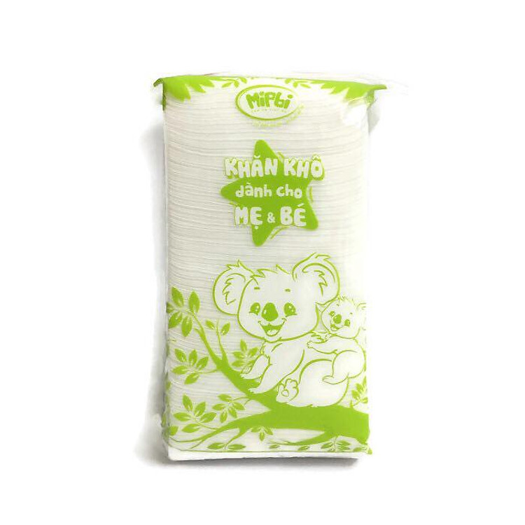 Khăn vải khô đa năng cao cấp Mipbi (260g/Gói)