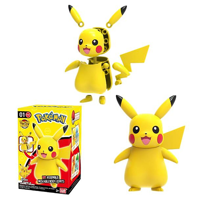 Đồ Chơi Lắp Ráp Pikachu Ngộ Nghĩnh Chính hãng Giá tốt - Hình ảnh 2
