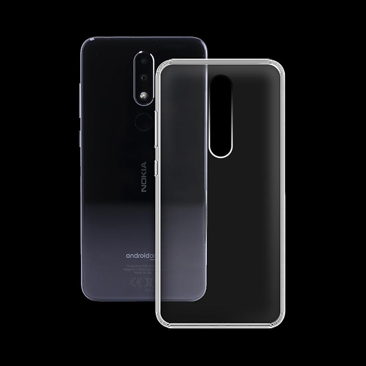 Ốp lưng cho Nokia 5.1 Plus ( Nokia X5) - Dẻo Trong - Hàng Chính Hãng