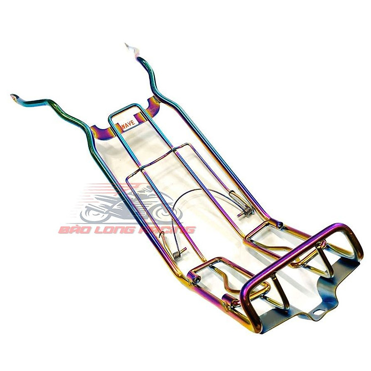 Baga xi Titan dành cho Wave(10li) Trang trí cho xe Wave nhỏ Inox 100% xi TiTan rất đẹp An toàn khi sử dụng