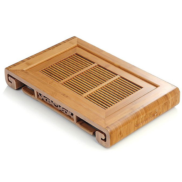 Khay trà tre tự nhiên