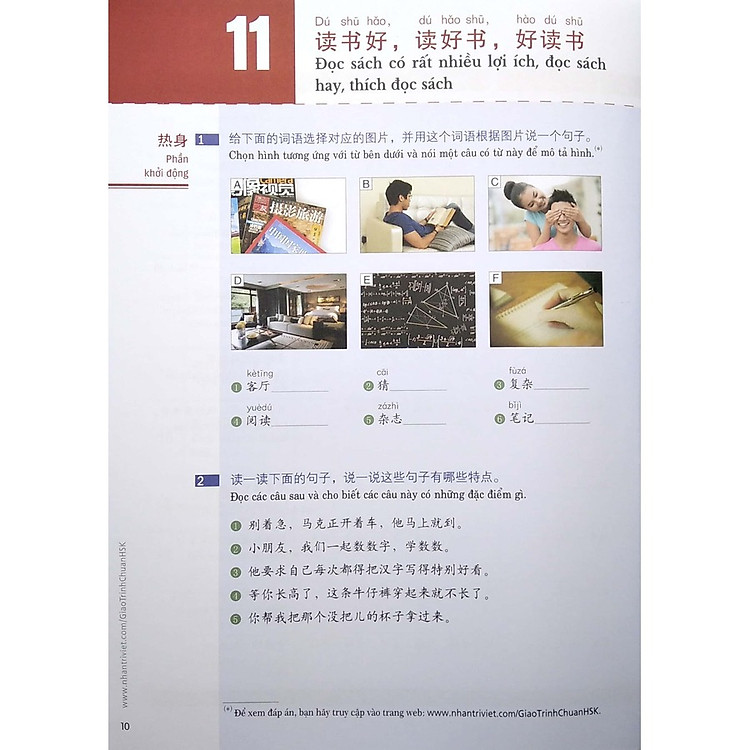 Giáo Trình Chuẩn HSK 4 Bài Học (Tập 2) - Ảnh 3