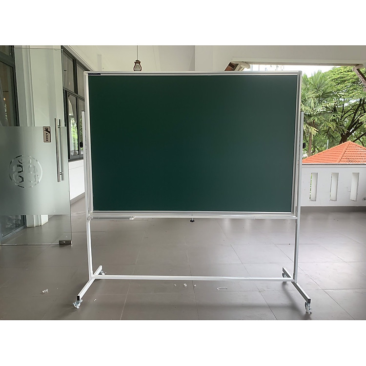 Bảng xoay 2 mặt có chân di động phấn từ (60x80cm) - Ảnh 6