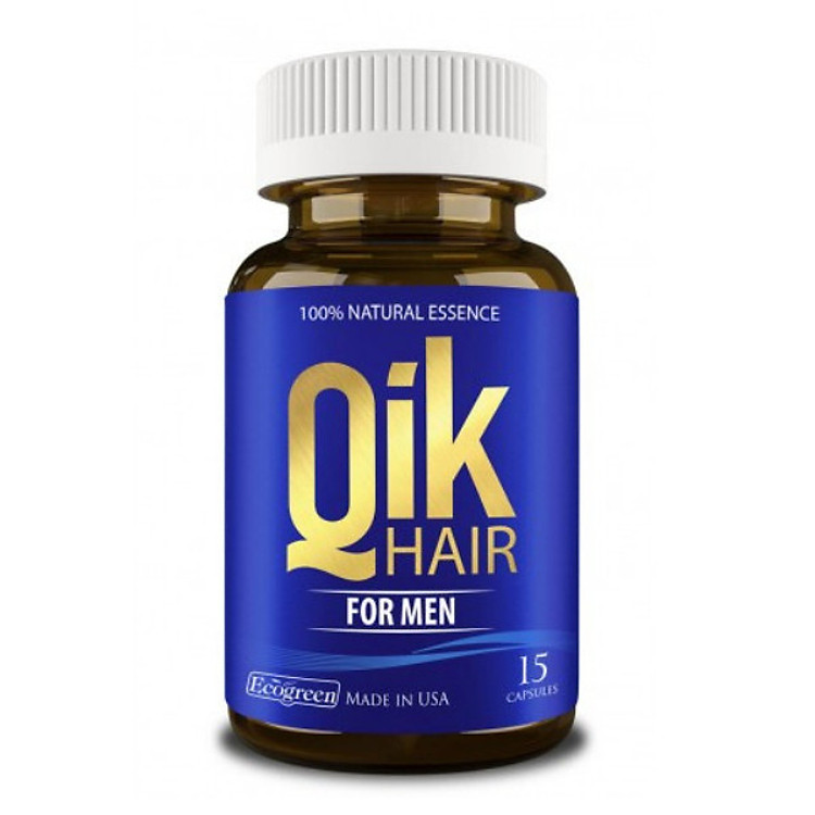 Thực phẩm chức năng Qik Hair For Men, 15 viên